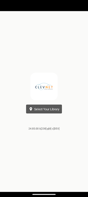 CLEVNET Libraries App Screenshot 0