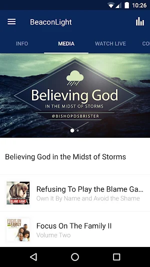 Beacon Light App Screenshot 1