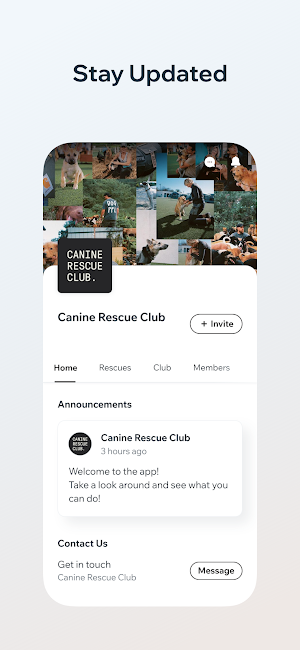 Canine Rescue Club Screenshot 2