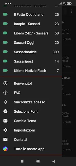 Sassari notizie Screenshot 1