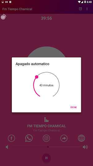 Fm Tiempo Chamical Screenshot 2