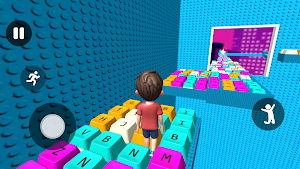 Clicky Keyboard Vs Obby Game Screenshot 0
