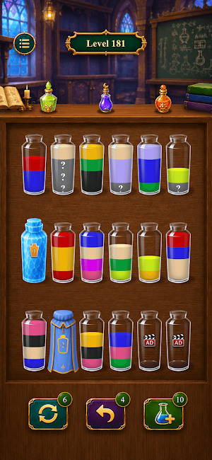 Magic Sort Puzzle - Water Sort Screenshot 2