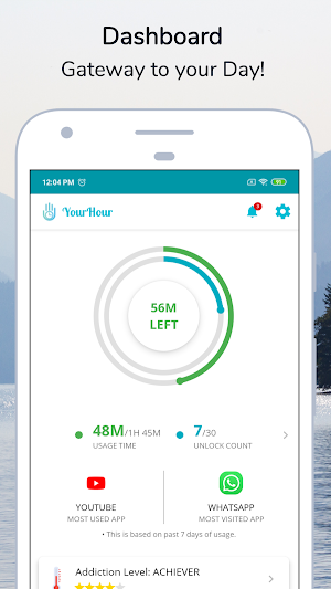 YourHour - Phone Addiction Tracker & Controller Screenshot 0