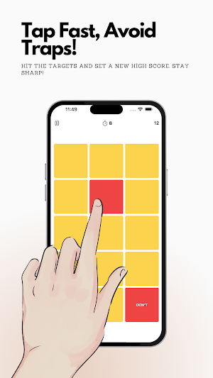 Reflex Time - Reaction Tap Screenshot 1