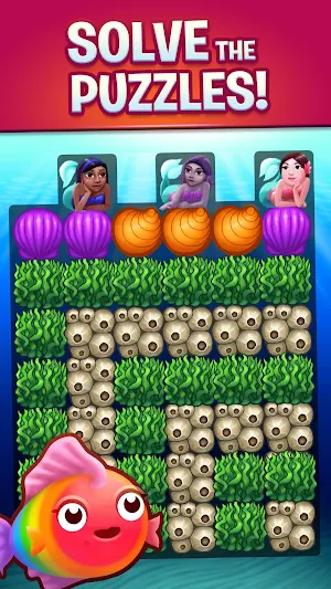 Bubble Fins - Shell Splash Screenshot 2