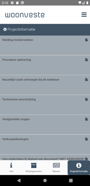 Woonveste Screenshot 3