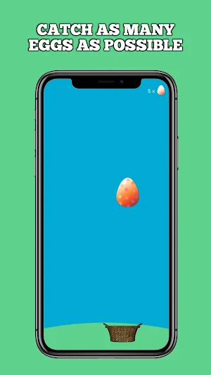 Easter Eggs : Catch The Eggs Screenshot 2