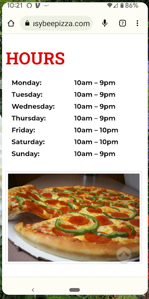 Busy Bee Pizza Screenshot 3