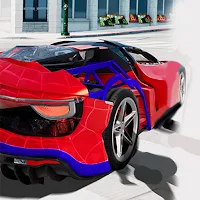 Spider Car Crash