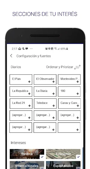 Noticias de Uruguay. Screenshot 1