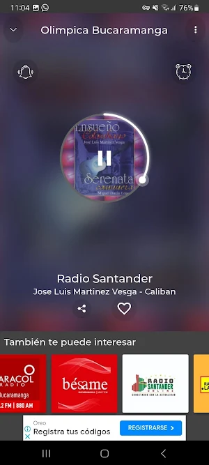 Olimpica Stereo Bucaramanga Fm Screenshot 1