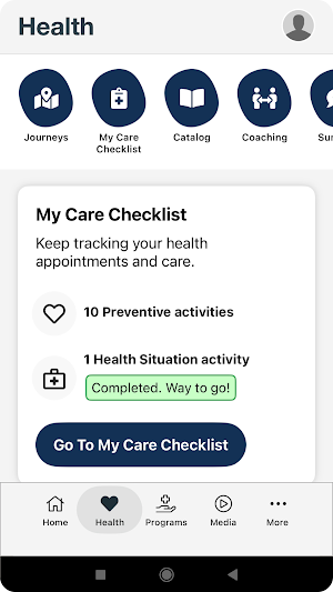 CARE Health Companion Screenshot 3