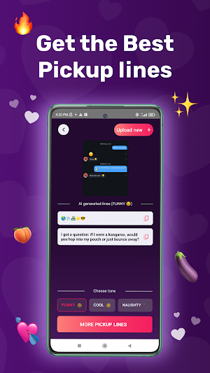 WingmanX - Pickup Lines Screenshot 3