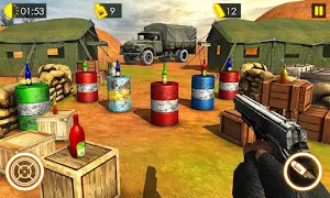 Gun Bottle Shooting Expert 3D Screenshot 3