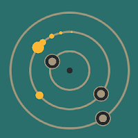 Orbit-gravity puzzles games