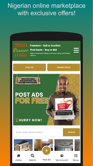 Paseero Nigeria: Sell & Buy Screenshot 0