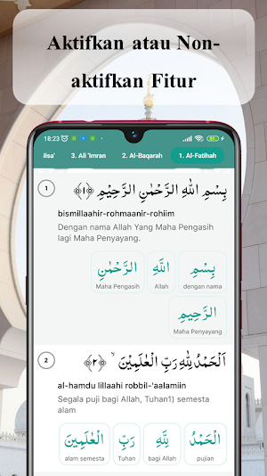 Al-Qur'an Arti Perkata Offline Screenshot 3
