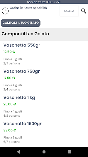Gelateria Pama Screenshot 2