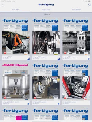 fertigung eMagazin Screenshot 0