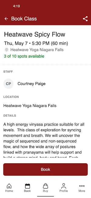Heatwave Yoga screenshot 3