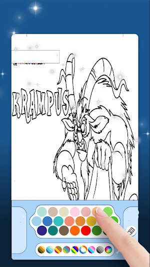 Krampus Colouring Book Games Screenshot 0