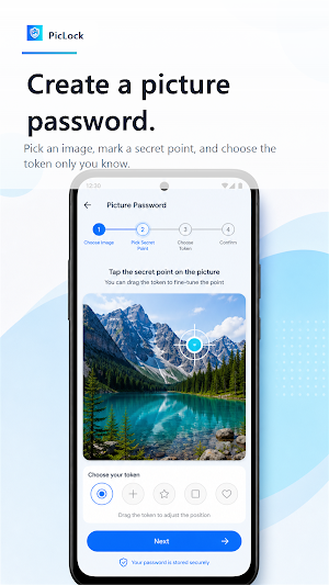 Picture Password App Lock Screenshot 2