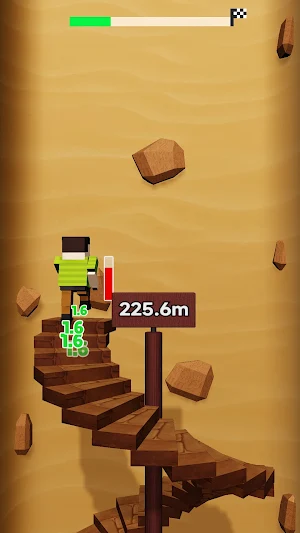Crazy Climbing Stairs Screenshot 2