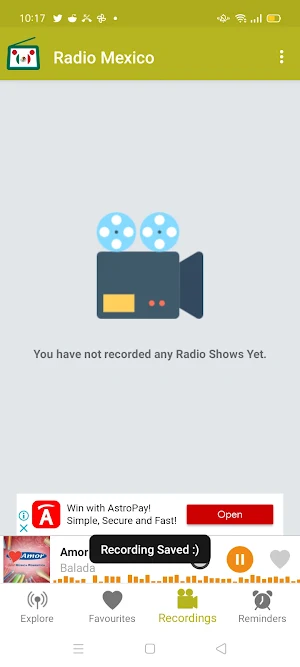 Radio Mexico : Live Mexican Ra Screenshot 1