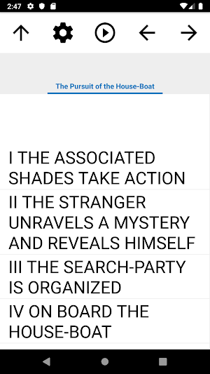 Book, The Pursuit of the House-Boat Screenshot 0