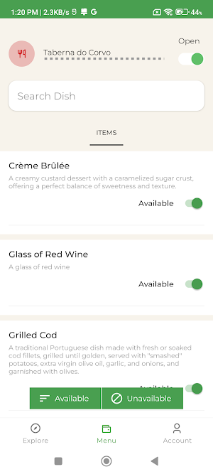Watzeat Merchant Screenshot 2
