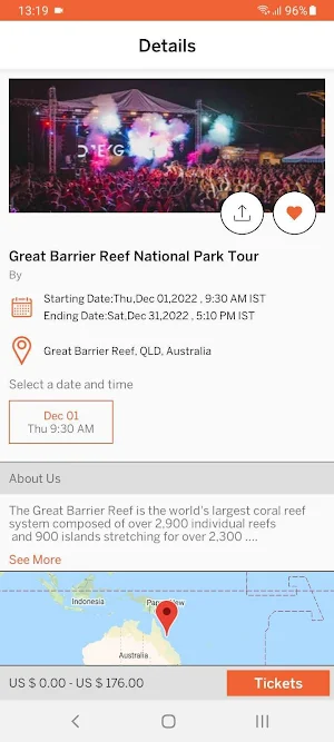 Eventz User Screenshot 2