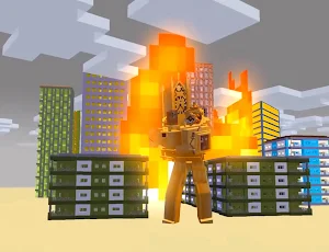 Golden Titan Clockman mod mcpe Screenshot 3