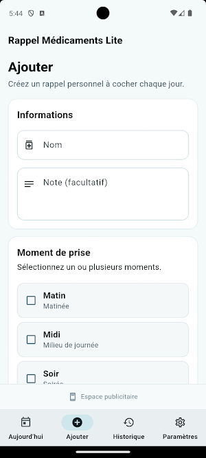 rappel medicaments lite Screenshot 2