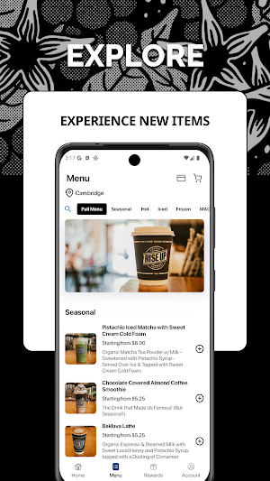 Rise Up Coffee Screenshot 1