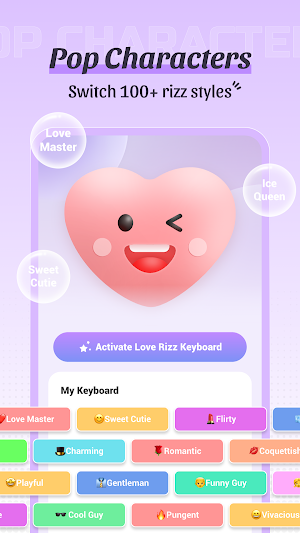 Love Rizz Lines - Easy AI Chat Screenshot 1