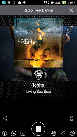 Rádio Headbanger Screenshot 1