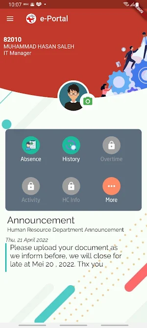 Telkomcel - Portal HC Screenshot 0