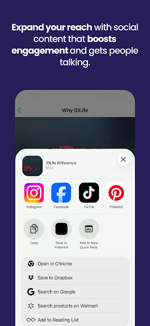 IDLife Connect Screenshot 2