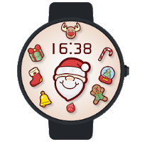 Merry Christmas Digital Watch Face