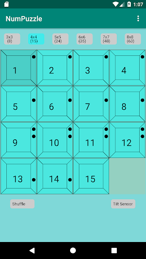 Number slide puzzle Screenshot 0