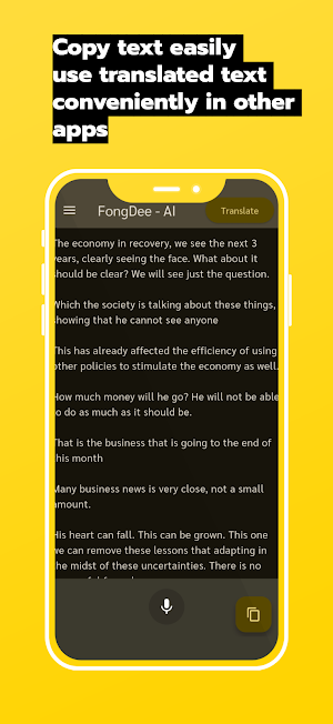 FongDee - AI Thai Translation Screenshot 2