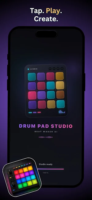 Drum Pad Studio: Beat Maker AI Screenshot 0