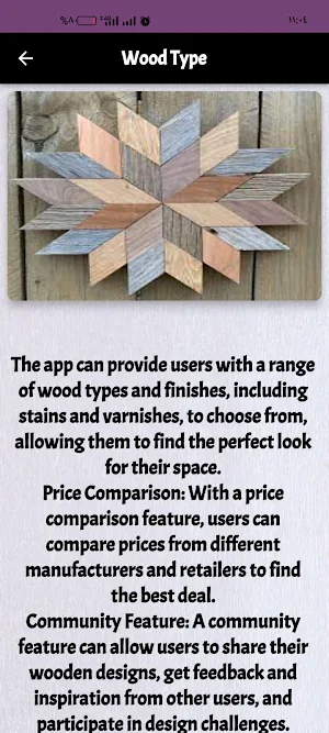 Wooden designs Screenshot 1