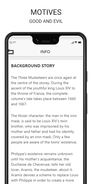 THE MAN IN THE IRON MASK Screenshot 2