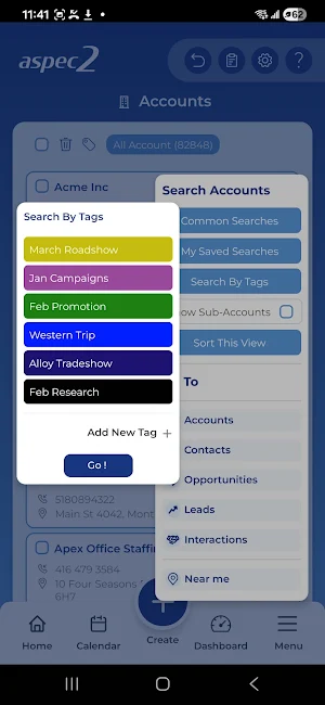 ASPEC 2 Go Screenshot 1