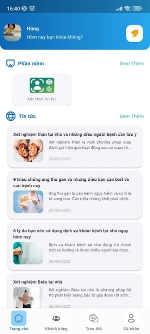 Sản Nhi Vĩnh Phúc - Doctor Screenshot 2