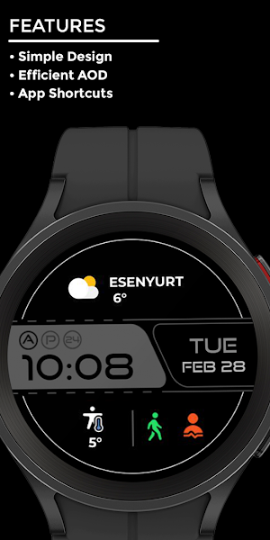 Night 23 - watch face Screenshot 1