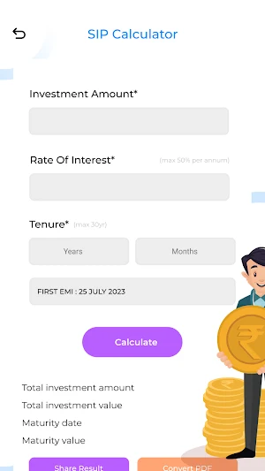 EMI Calculator - Loan Planner Screenshot 2