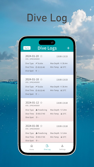 DiveStory Screenshot 1